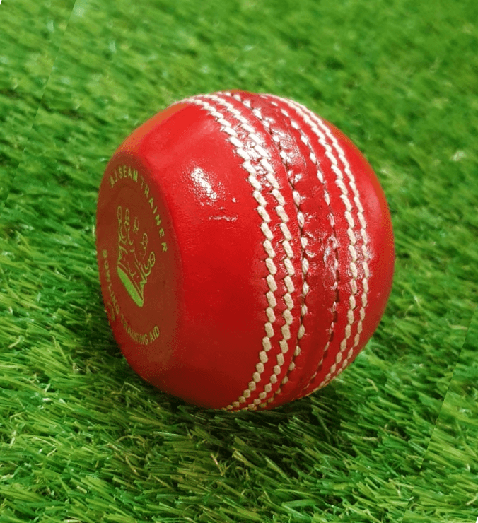 Surrey - AJ Seam Trainer Cricket Ball (Red)
