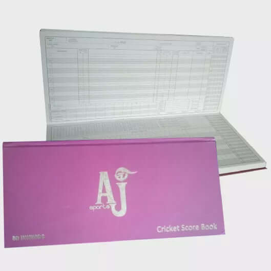 AJ 60 Innings Cricket Scorebook