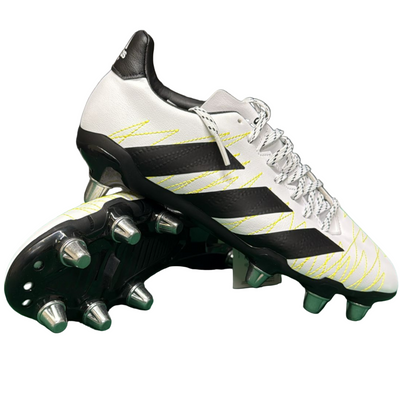 Adidas Kakari Elite white black rugby boots clearance UK - SG performance
