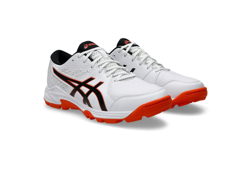 Asics Gel Peake 2 Rubber Cricket Shoes - White/Black (2026)