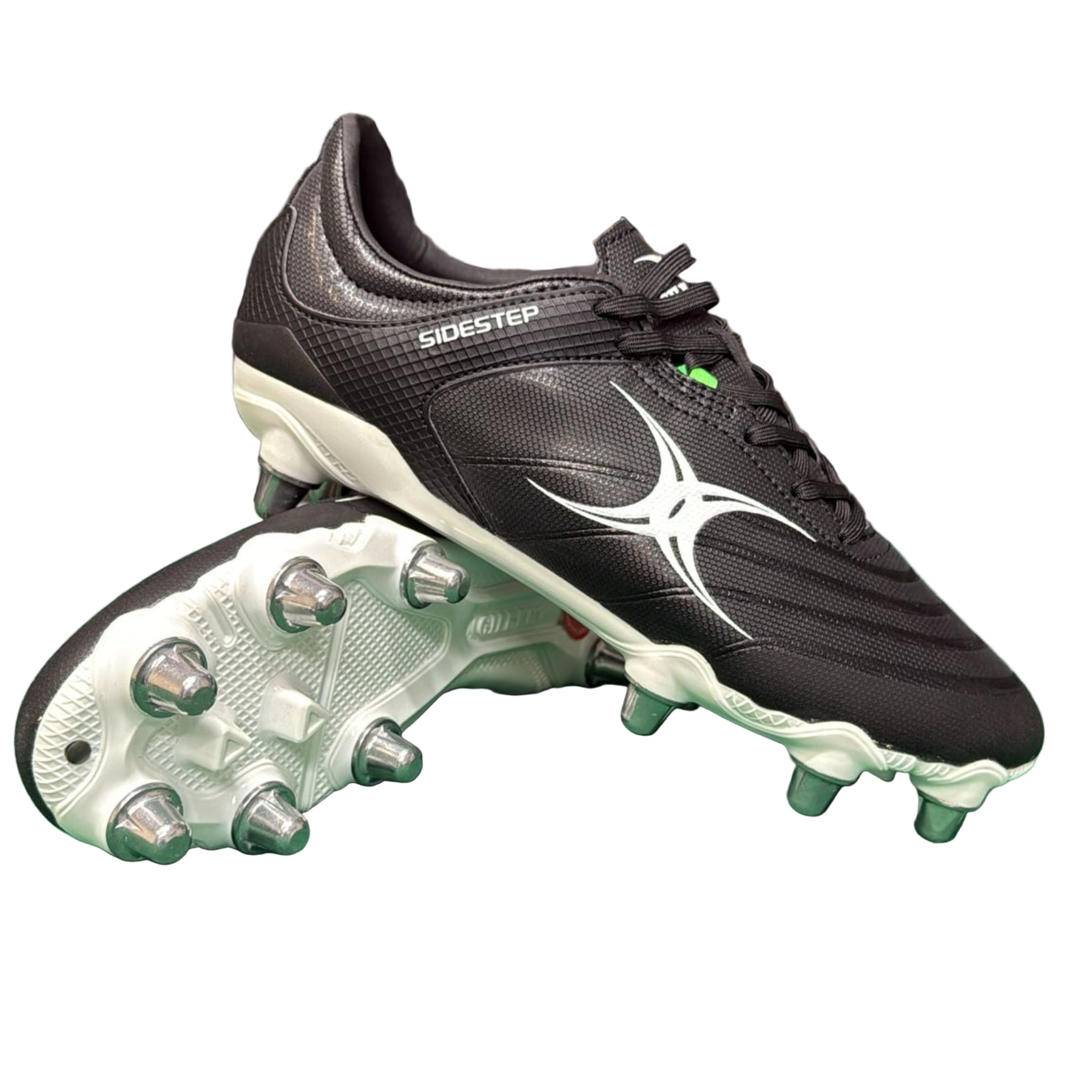Side Step Rugny Gilbert Sidestep X15 8 Stud Rugby Boots Clearance β AJ Sports