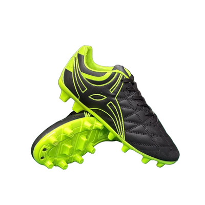 Gilbert Sidestep X9 black yellow rugby boots clearance UK - MSX studs