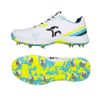 Kookaburra KC 3.0 Spike Aqua/Yellow Shoes (2026)