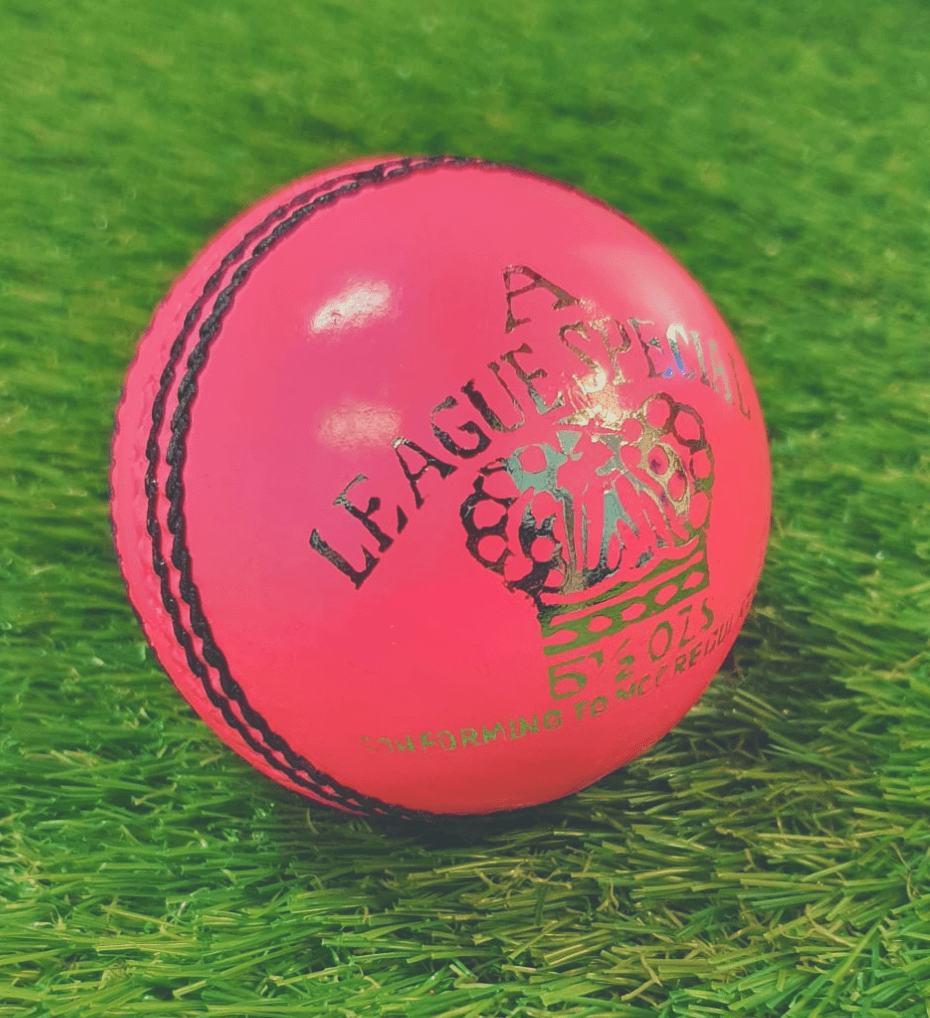 Bucks - AJ League Special Cricket Ball - 5.5ozs (Pink)