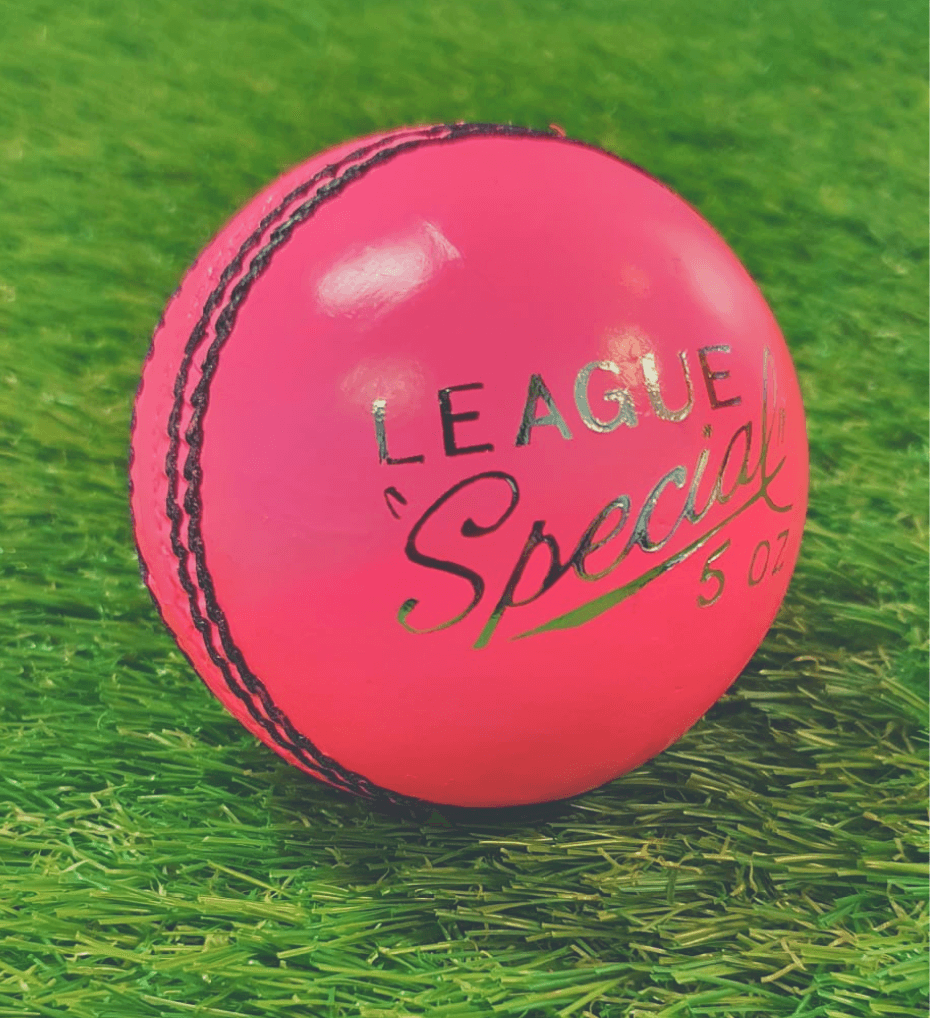 Bucks - AJ League Special Womens Cricket Ball - 5ozs (Pink)