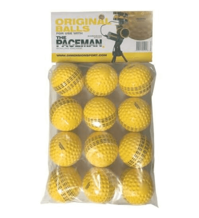 Paceman Light Bowling Machine Ball - Pack of 12
