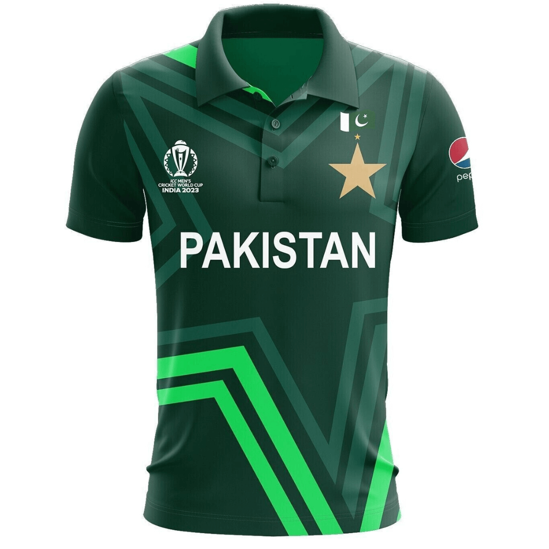 Pakistan World Cup Junior Cricket Shirt (2023)